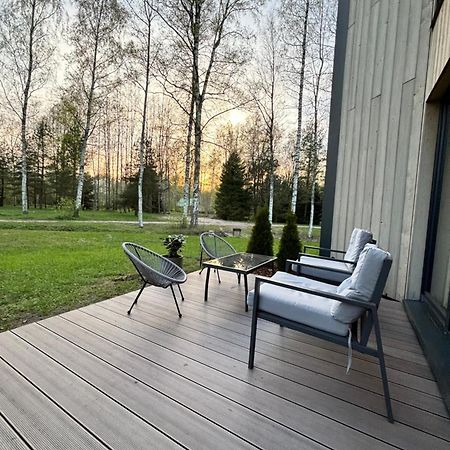 Albatross Getaway By The Sea, Spa And Forest With A Terrace Ķesterciems Exteriör bild