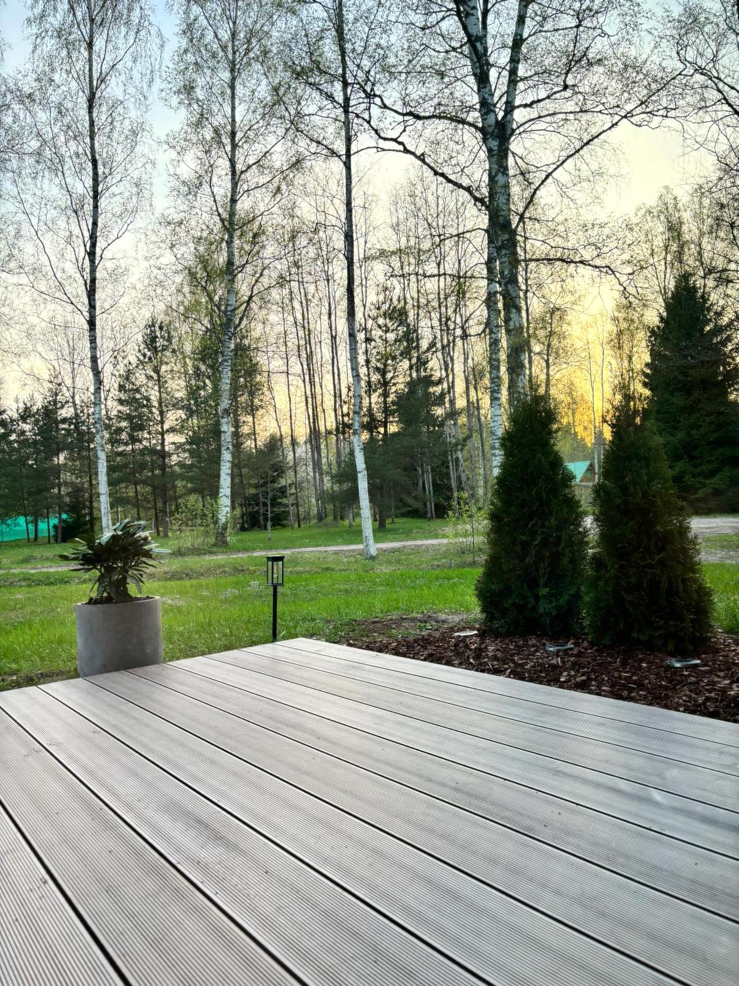 Albatross Getaway By The Sea, Spa And Forest With A Terrace Ķesterciems Exteriör bild